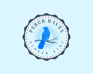 Aviary Bird Sanctuary logo design