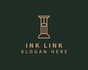 Column Law Firm Pillar logo design