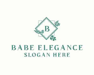 Floral Garden Boutique logo design