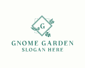 Floral Garden Boutique logo design