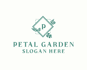 Floral Garden Boutique logo design