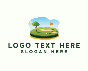  Golf Course Sport Logo