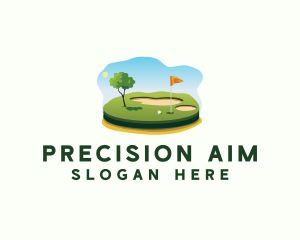  Golf Course Sport Logo