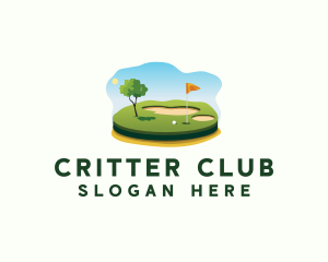  Golf Course Sport logo design