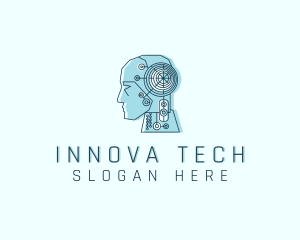 Tech Robotics Programmer  logo design