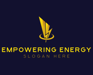 Lightning Power Charge logo design