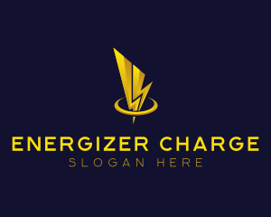 Lightning Power Charge logo design