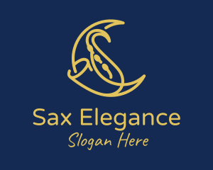 Crescent Moon Sax logo