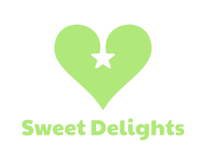 Green Star Heart logo