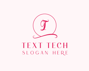 Girly Retro Neon logo design