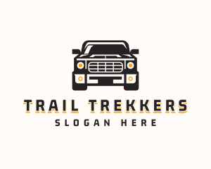 Offroad SUV Car logo design