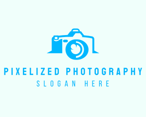 Minimalist Camera Photography logo design