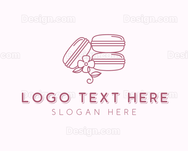 Bakery Macarons Baker Logo