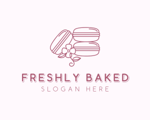 Bakery Macarons Baker logo design