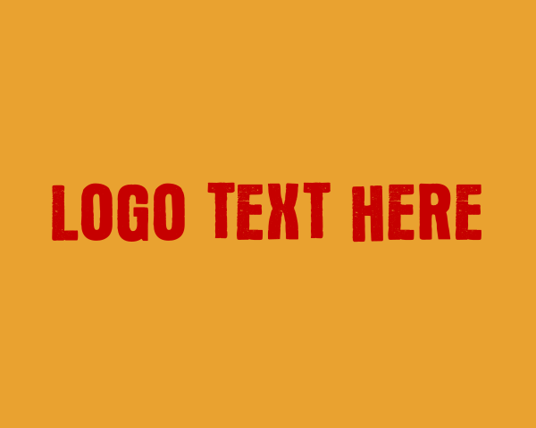 Font logo example 1