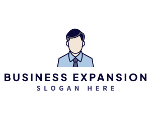 Businessman Profile Person logo