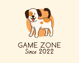 Cute Puppy Grooming logo