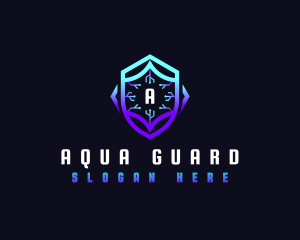 Digital Security Defense logo design