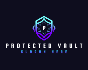 Digital Security Defense logo design