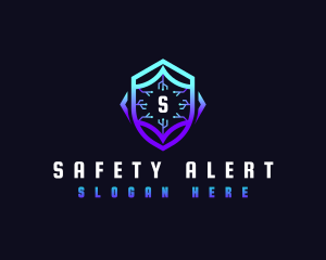 Digital Security Defense logo design