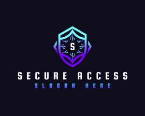 Digital Security Defense logo design