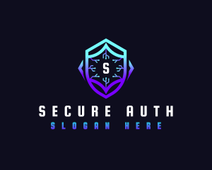 Digital Security Defense logo design