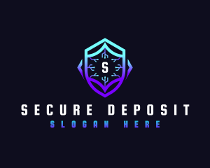 Digital Security Defense logo design