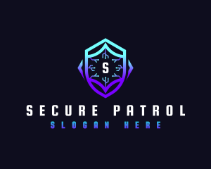 Digital Security Defense logo design