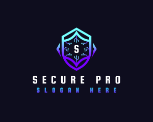 Digital Security Defense logo design