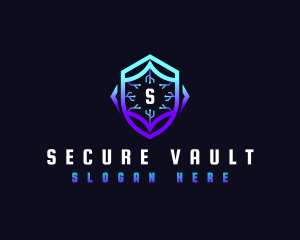 Digital Security Defense logo design