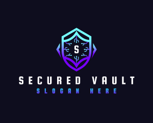 Digital Security Defense logo design