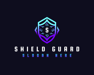Digital Security Defense logo design