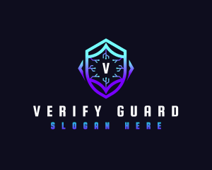 Digital Security Defense logo design