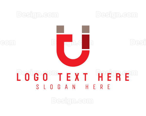 Industrial Magnet Letter U Logo