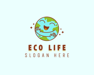 Earth Eco Planet logo design