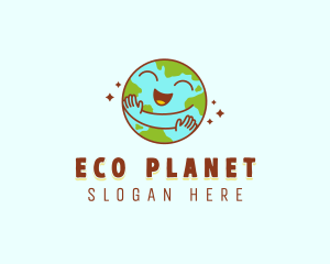 Earth Eco Planet logo design