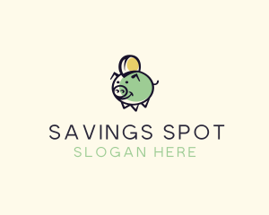 Piggy Money Savings logo design