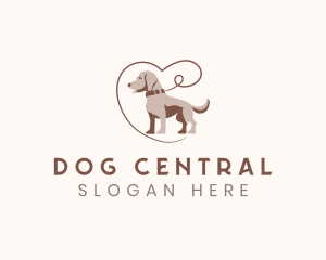 Dog Leash Trainer logo design