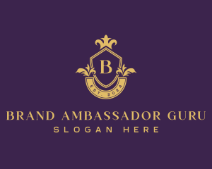 Luxury Boutique Shield logo design