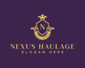 Luxury Boutique Shield logo design