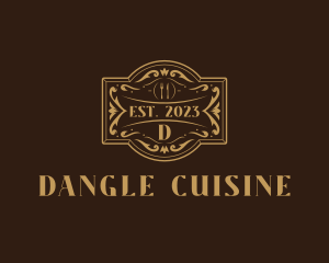 Luxury Fine Dining Restaurant logo design