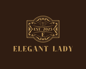 Luxury Fine Dining Restaurant logo design