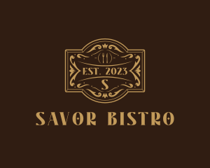 Luxury Fine Dining Restaurant logo design