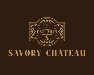 Luxury Fine Dining Restaurant logo design