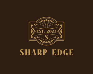 Luxury Fine Dining Restaurant logo design