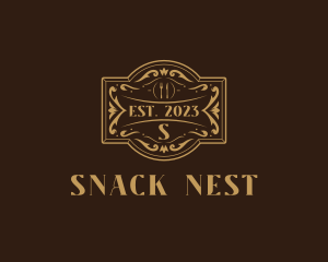 Luxury Fine Dining Restaurant logo design