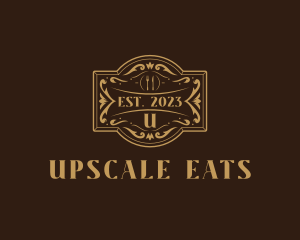 Luxury Fine Dining Restaurant logo design