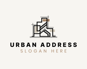 Urban Building Architect logo design