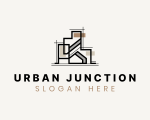 Urban Building Architect logo design