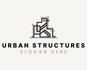 Urban Building Architect logo design